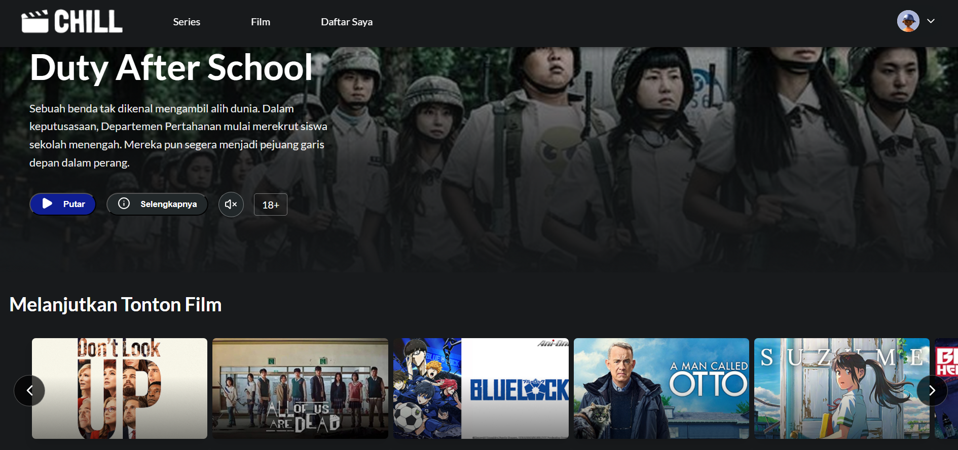 Chill Movie App